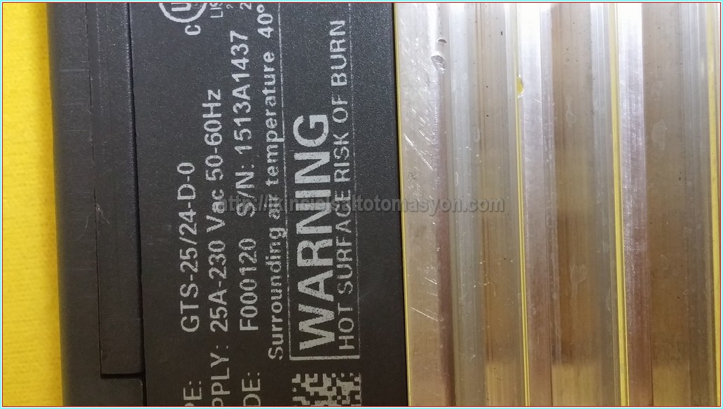 GEFRAN GTS-25/24-D-0 F000120 25A 230VAC KATI HAL RÖLESİ